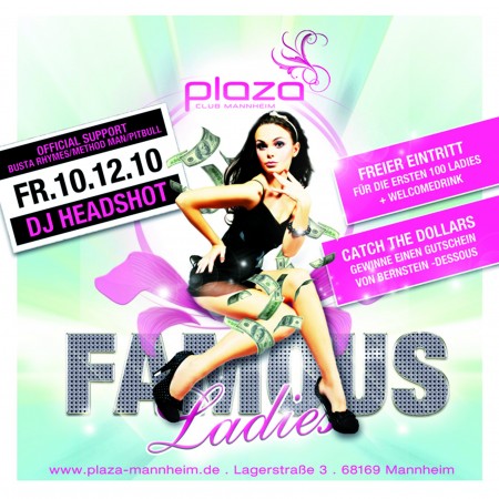 Famous Ladies Werbeplakat