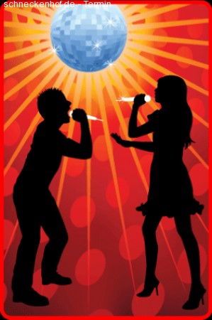 Karaoke Night Werbeplakat