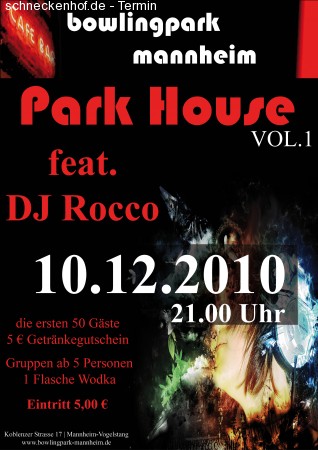 House Party Werbeplakat
