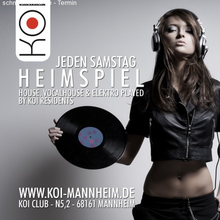 HEIMSPIEL - DJ Chico Chiquita Werbeplakat