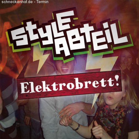 Styleabteil - Elektrobrett Werbeplakat