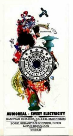 audioreal-sweet electricity Werbeplakat