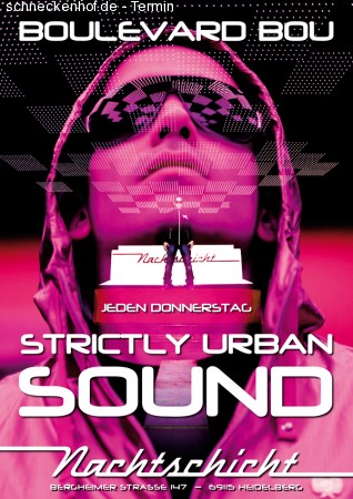 Strictly Urban Sound - Special Werbeplakat