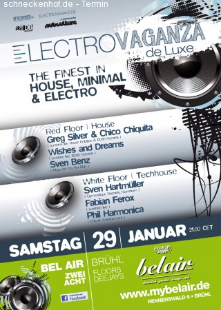 Electrovaganza Deluxe (vol.2) Werbeplakat
