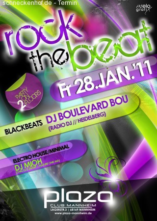 Rock the Beat Werbeplakat
