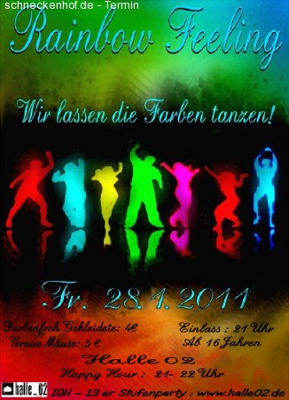 Rainbow Feeling Werbeplakat