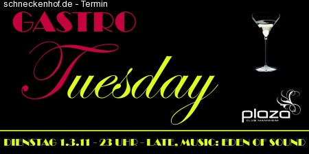 Gastro - Tuesday Werbeplakat