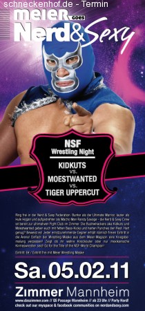 Nerd & Sexy Federation - Wrest Werbeplakat