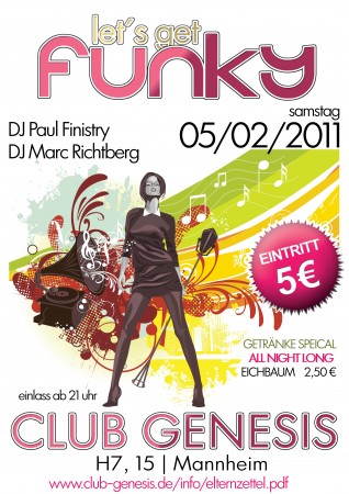 Let's Get Funky Werbeplakat