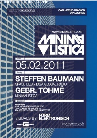 Minimalistica Special Edition Werbeplakat