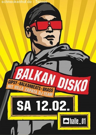 Balkan Disko Werbeplakat
