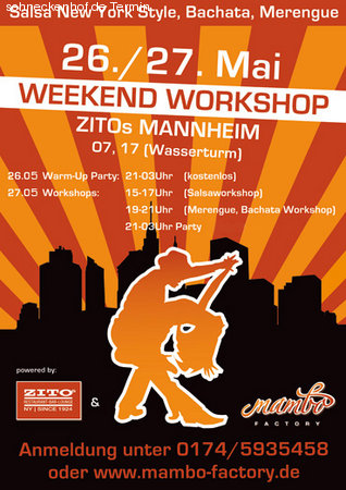 Weekendworkshop  Werbeplakat