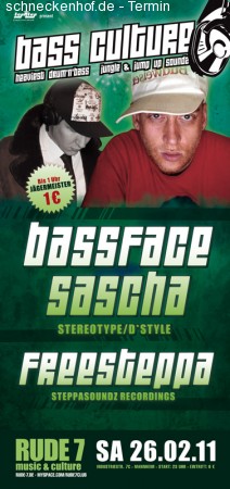 Bass Culture Werbeplakat
