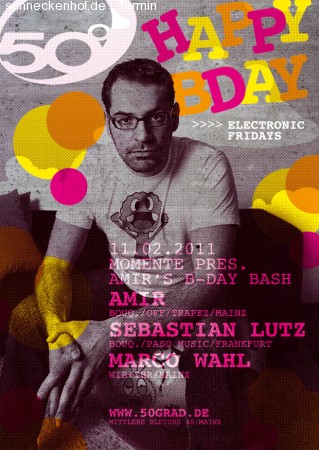 Momente - Amirs Bday Special Werbeplakat