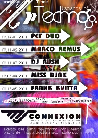 Legends of Techno Marco Remus Werbeplakat