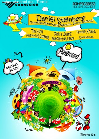 Playground m. Daniel Steinberg Werbeplakat