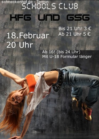 School´s Club - GS MA/KSG HD Werbeplakat