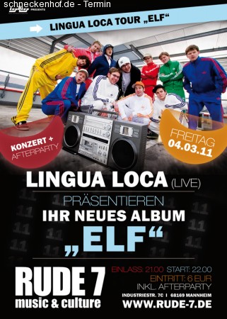 Lingua Loca Werbeplakat