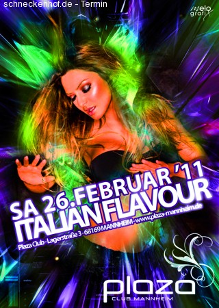 Italian Flavour Werbeplakat