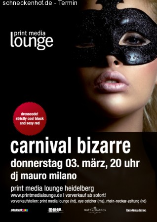 Carnival Bizarre Werbeplakat