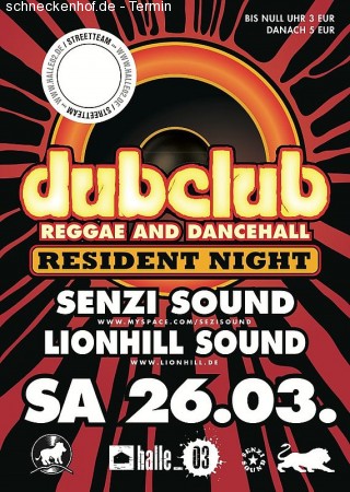 Dub Club Werbeplakat