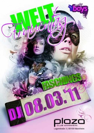 100 Jahre WELTFRAUENTAG Werbeplakat