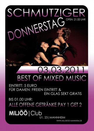 Der schmutzige Donnerstag Werbeplakat