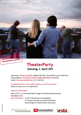 TheaterParty Werbeplakat