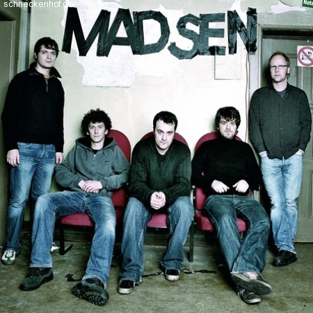 MADSEN live in Mannheim Werbeplakat