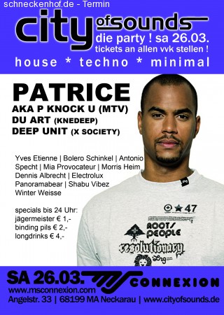 City Of Sounds Werbeplakat