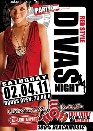 Partykingz Pres. Divas Night Werbeplakat