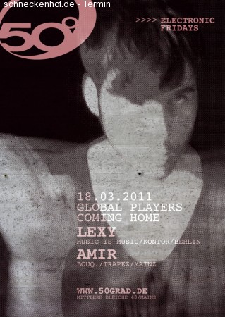 Global Players coming home Werbeplakat