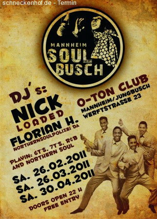 Soulbusch / Eintritt frei Werbeplakat