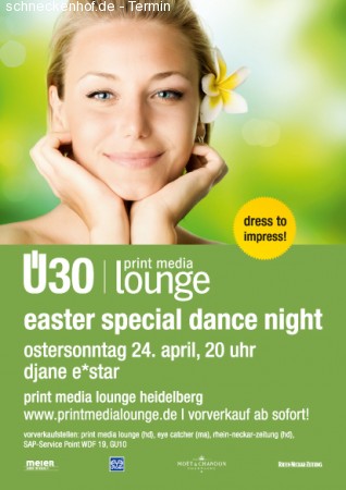 easter special dance night Werbeplakat