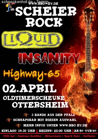 BBO e.V. ScheierRock 2011 Werbeplakat