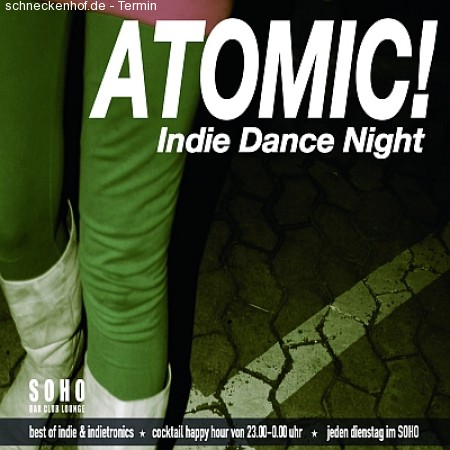 Atomic! Indie Dance Night Werbeplakat