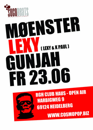 Lexy (Lexy KPaul) und Gunjah Werbeplakat