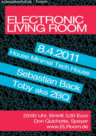 Electronic Living Room Werbeplakat