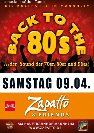 Back to the 80´s Werbeplakat