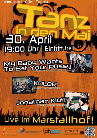Tanz in Den Mai im Marstallhof Werbeplakat