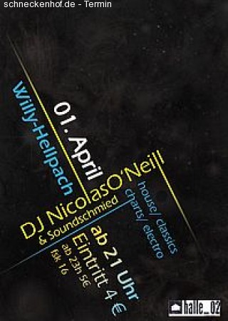 Abiparty Werbeplakat