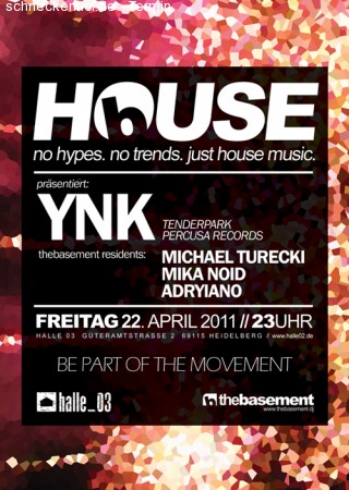 thebasement präsentiert YNK Werbeplakat