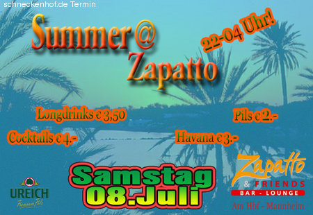 summer@zapatto Werbeplakat