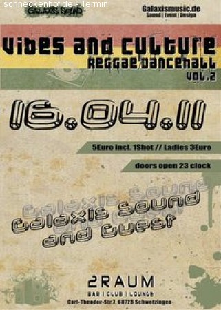 Vibes and Culture Werbeplakat