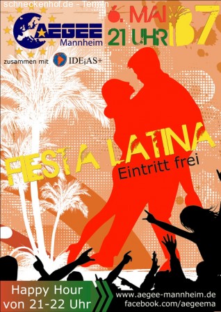 Fiesta Latina Werbeplakat