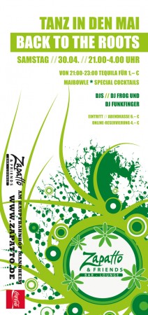 Back to the roots! Werbeplakat