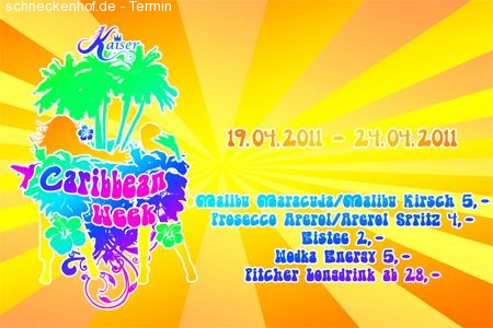 Caribbean Week Werbeplakat