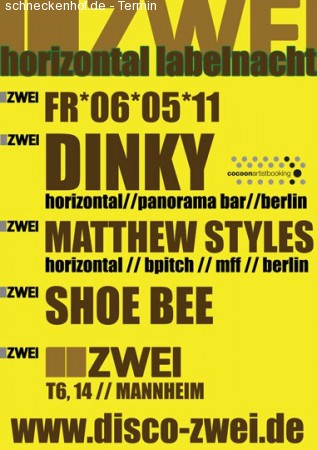 Stereo621 pres. Dinky [cocoon] Werbeplakat