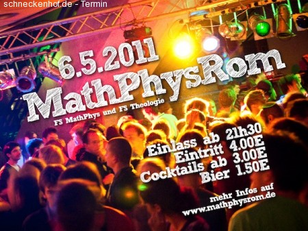 MathPhysRom Werbeplakat