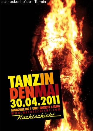 Tanz in den Mai Werbeplakat